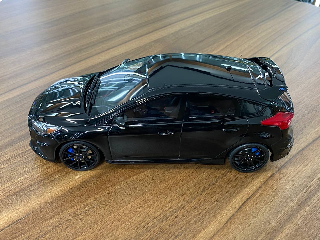 1/18 Resin Ford Focus RS MK3 Black Otto Model Car