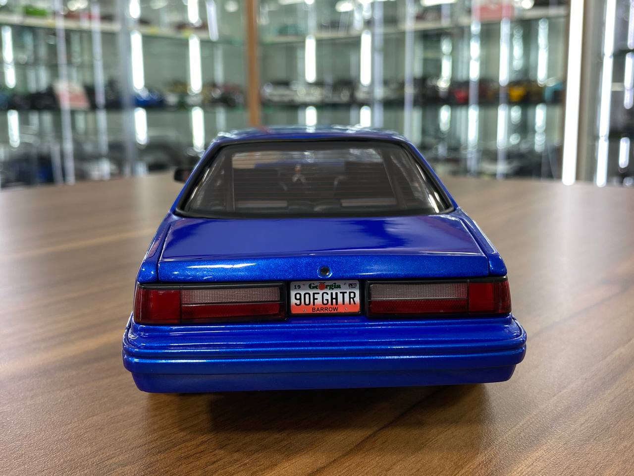 1/18 Ford Mustang 1990 blue by GMP Model Car