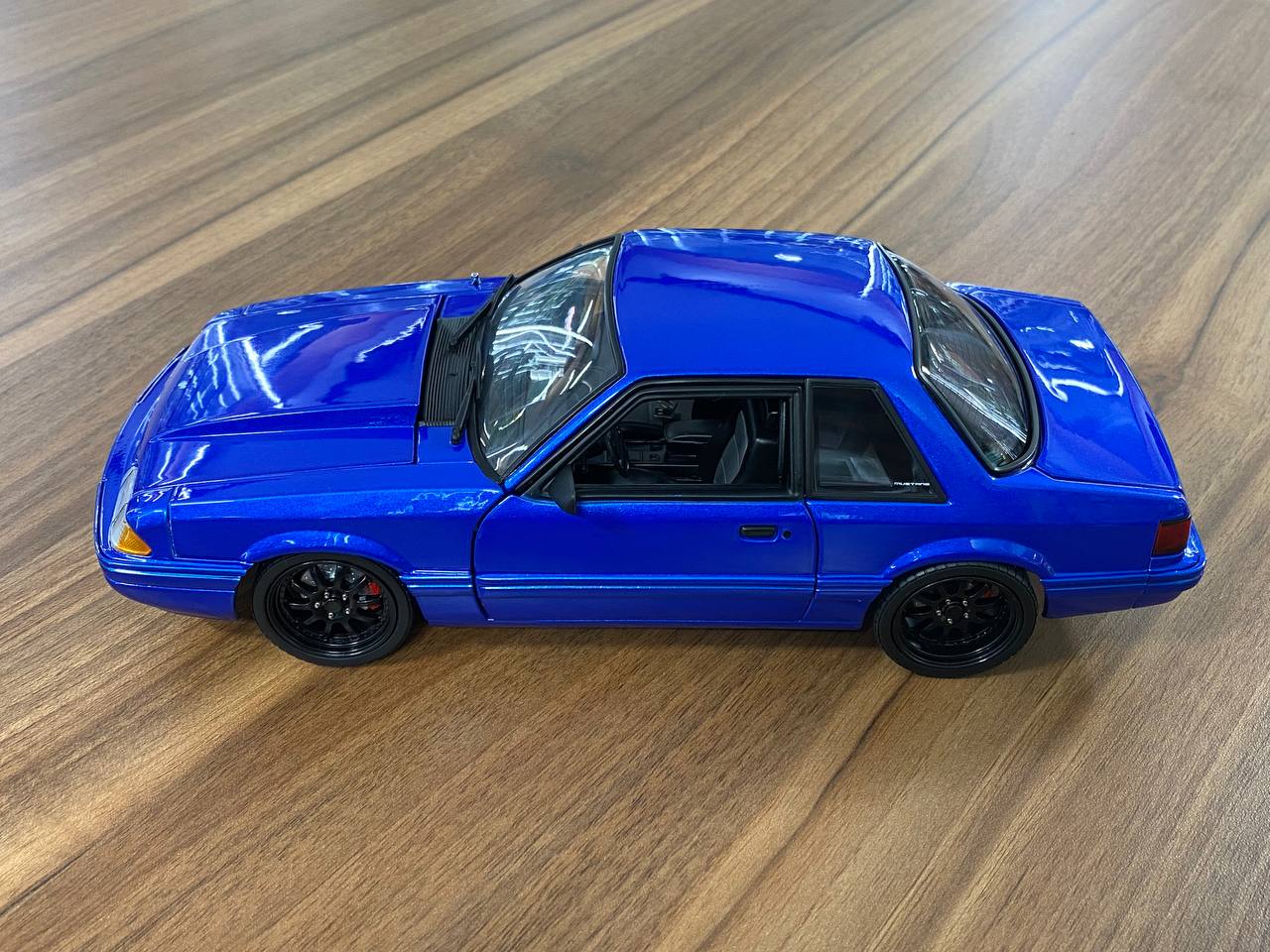 1/18 Ford Mustang 1990 blue by GMP Model Car