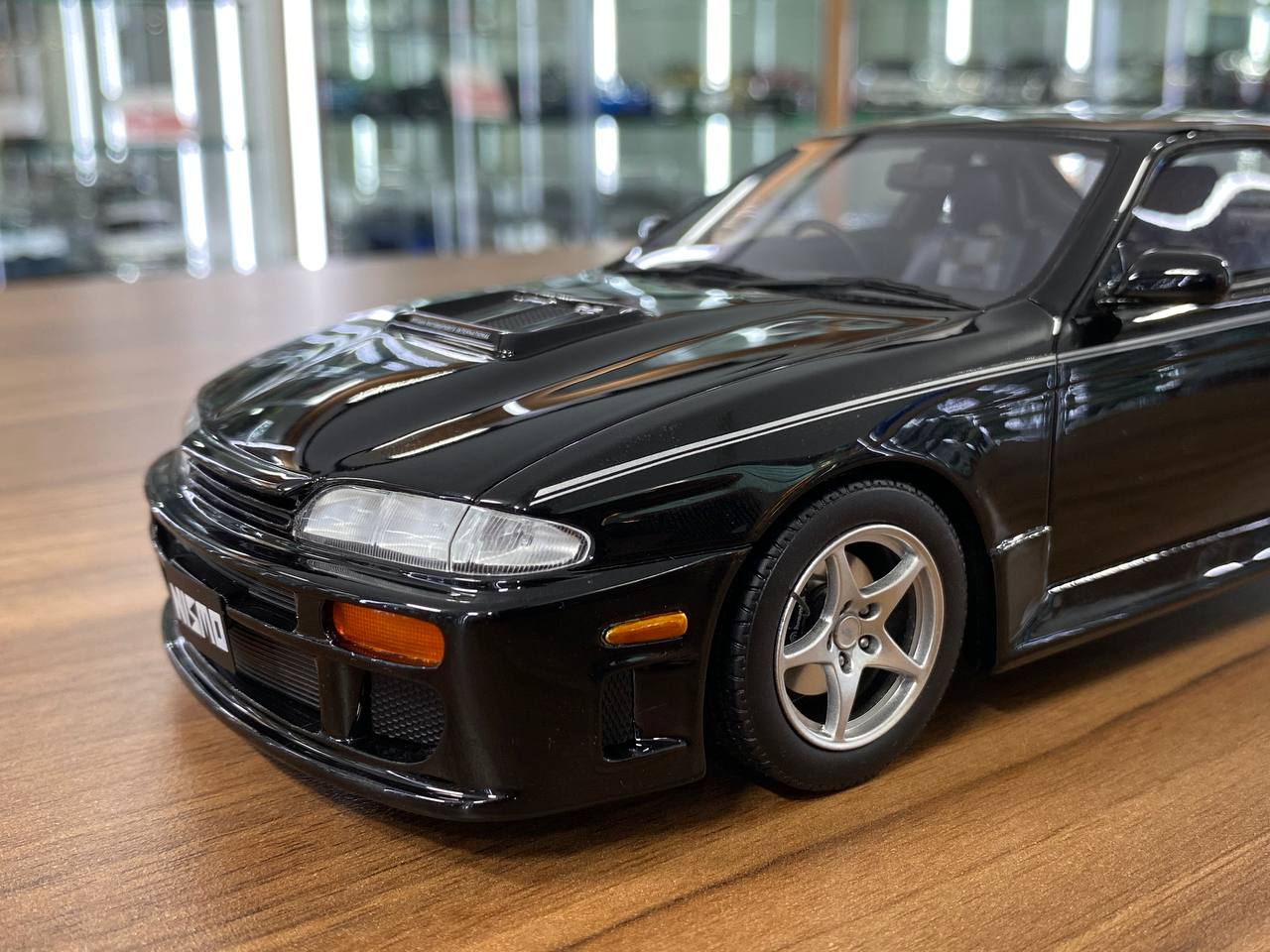 1/18 Nissan Nismo 270R (Silvia S14) Black Resin Model Car by Otto