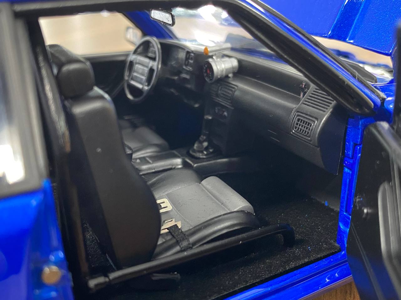 1/18 Ford Mustang 1990 blue by GMP Model Car