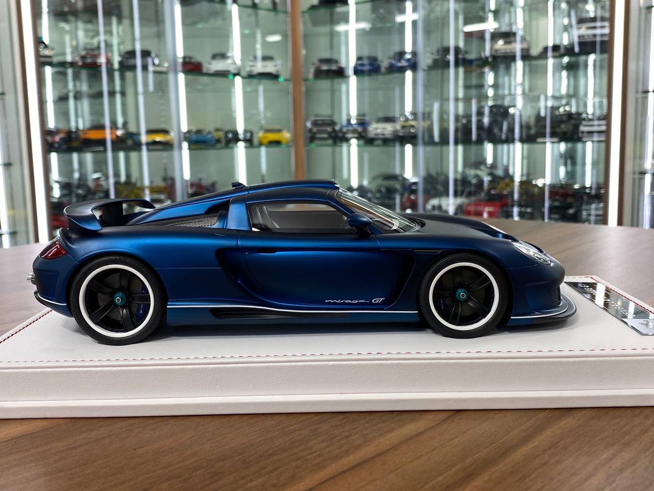Exclusive IVY Models Gemballa MIRAGE GT Resin Model - Matte Blue | Limited Edition!