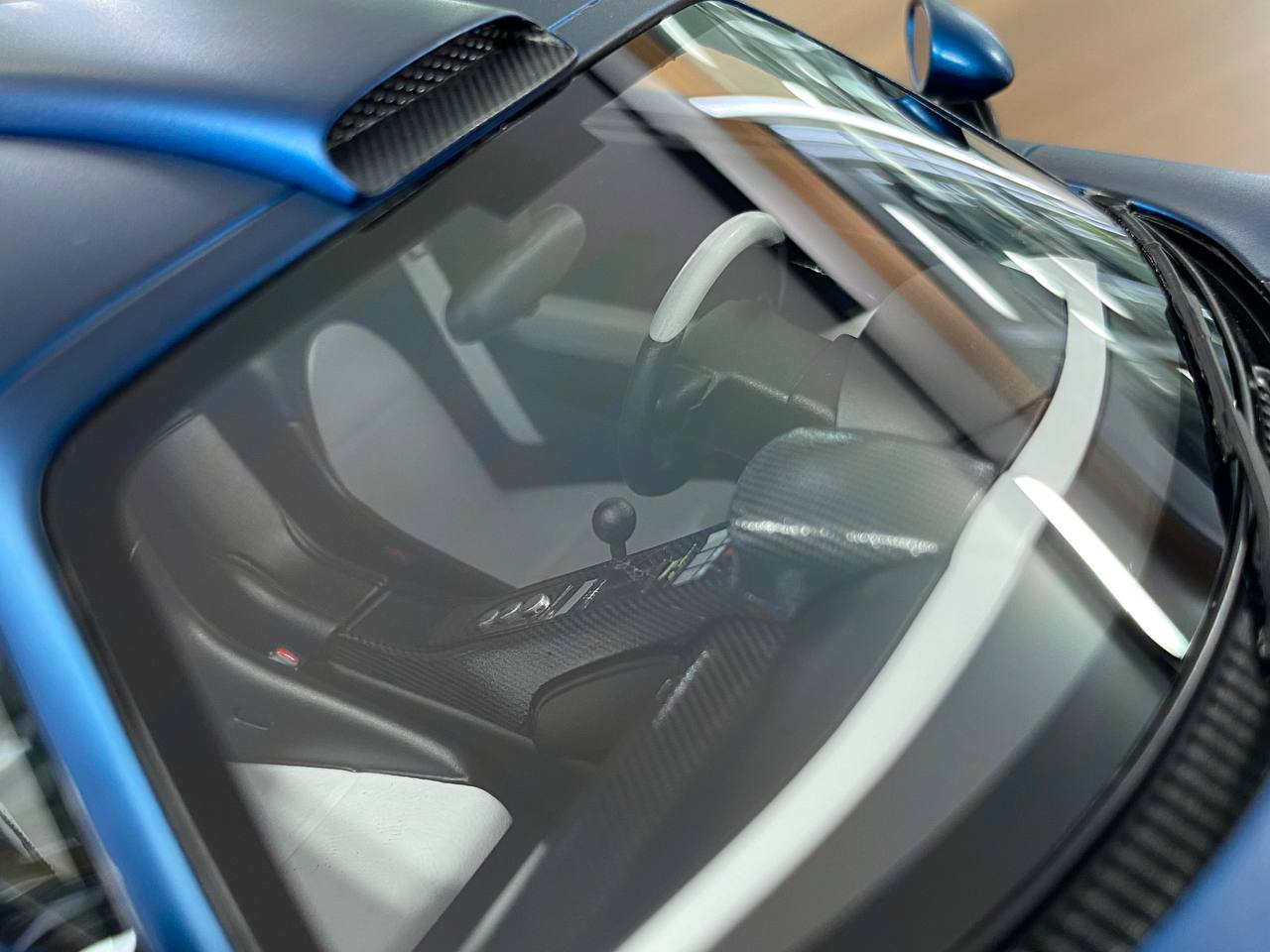 Exclusive IVY Models Gemballa MIRAGE GT Resin Model - Matte Blue | Limited Edition!