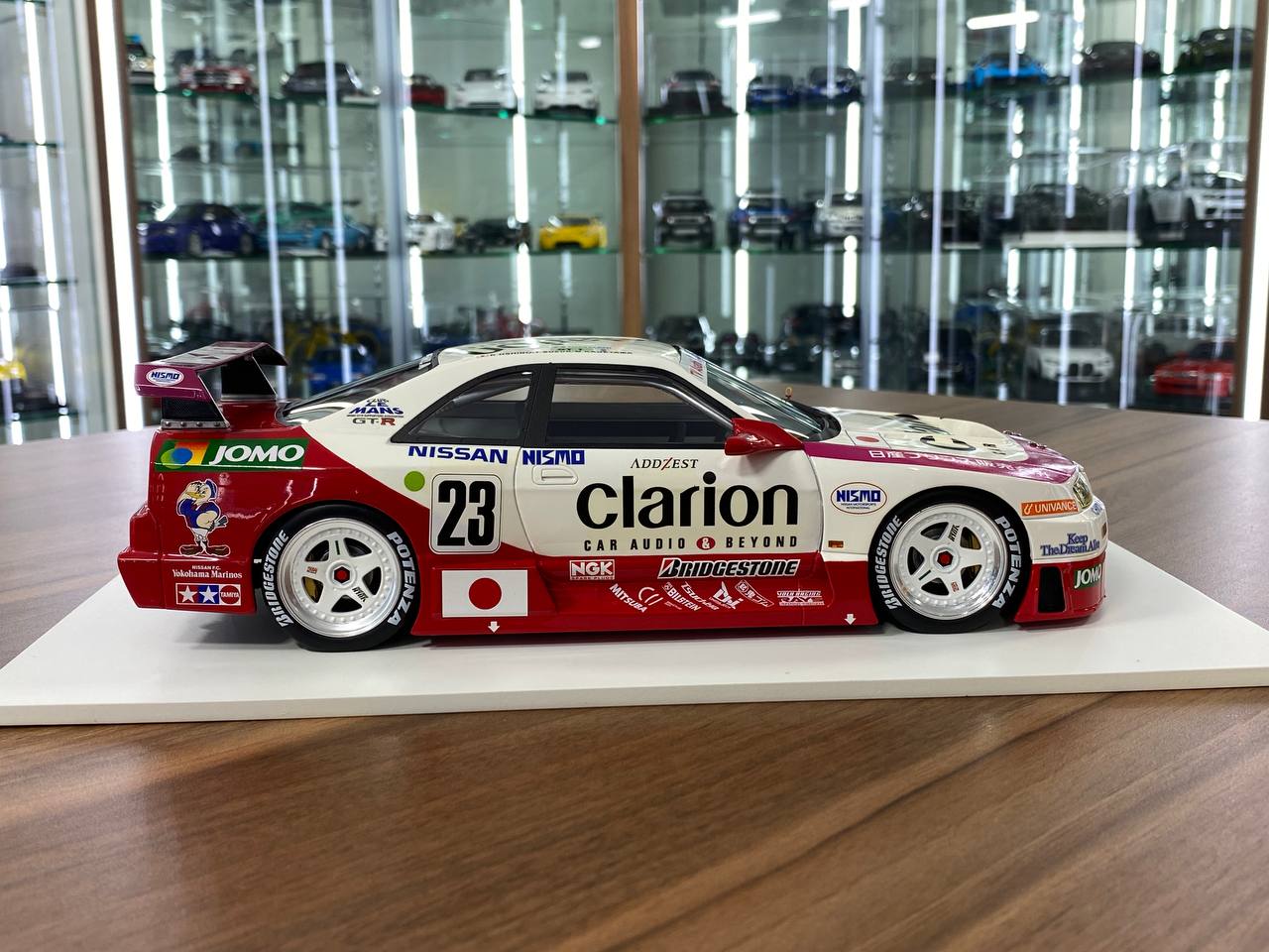 1:18 Resin TSM Model Nissan Skyline GT-R LM #23 Clarion – 1996 Le Mans 24H