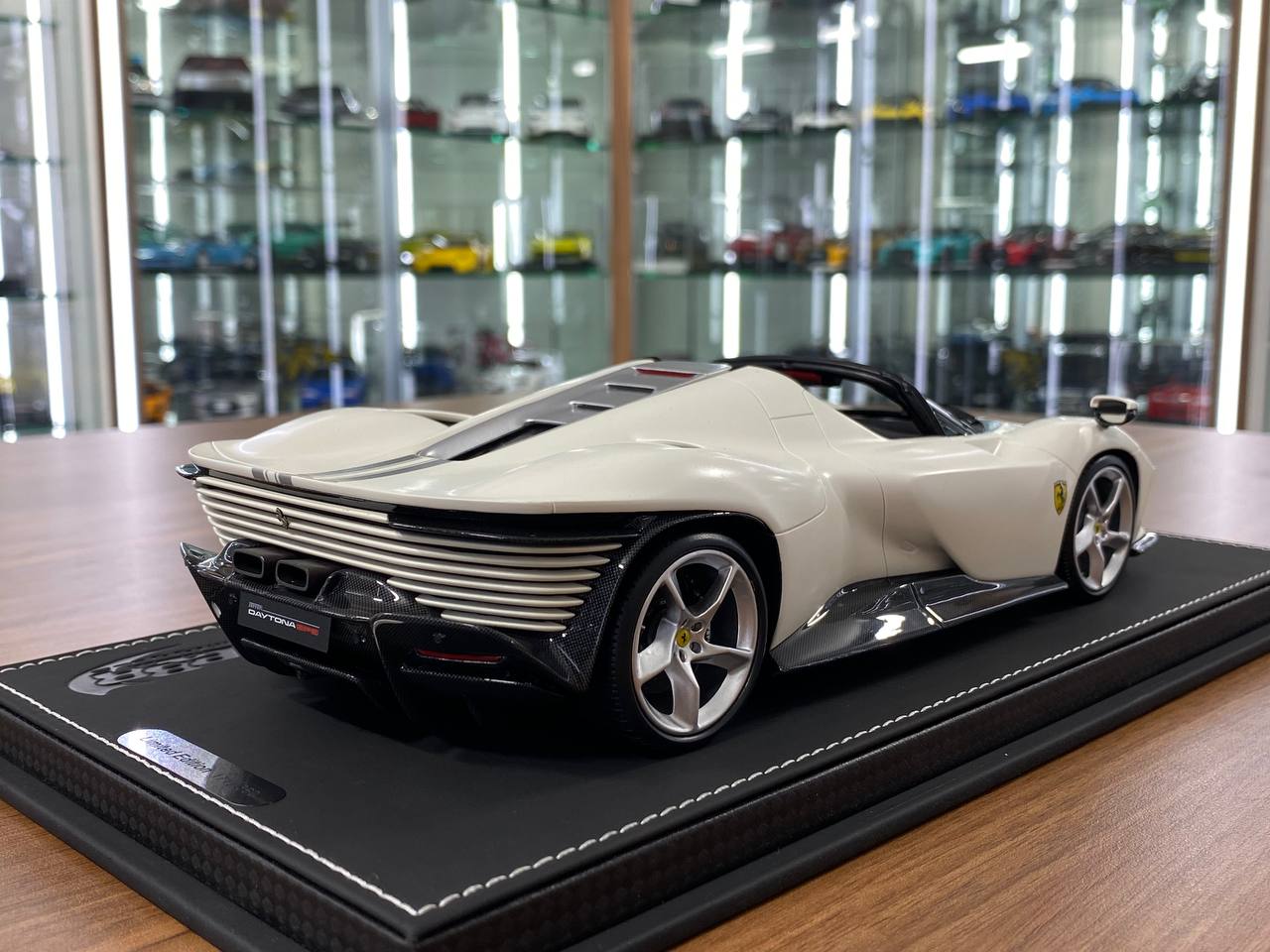 1/18 Resin BBR Models Ferrari Daytona SP3 Bianco Italia Matt Limited Edn.360 pcs
