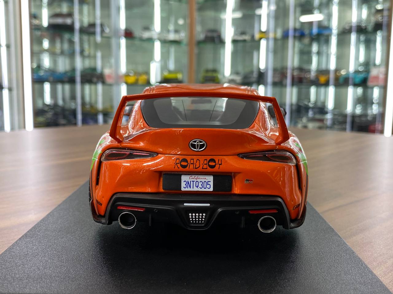 1/18 Diecast doors opening Solido Toyota Supra GR Tribute 2024 Color - Orange