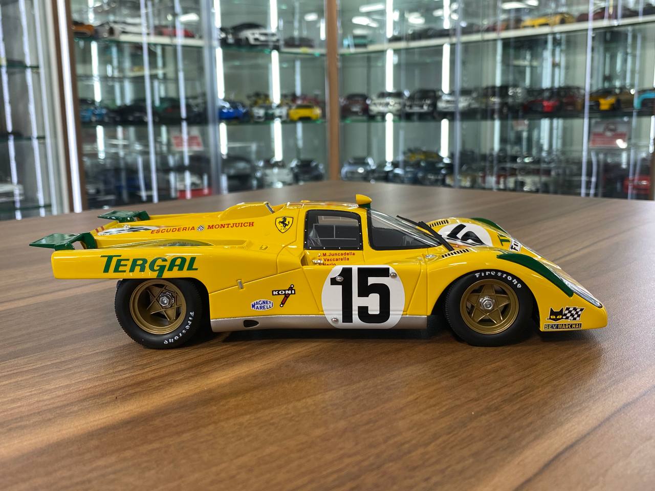 1/18 Resin CMR Ferrari 512M #15 Yellow | Le Mans 1971