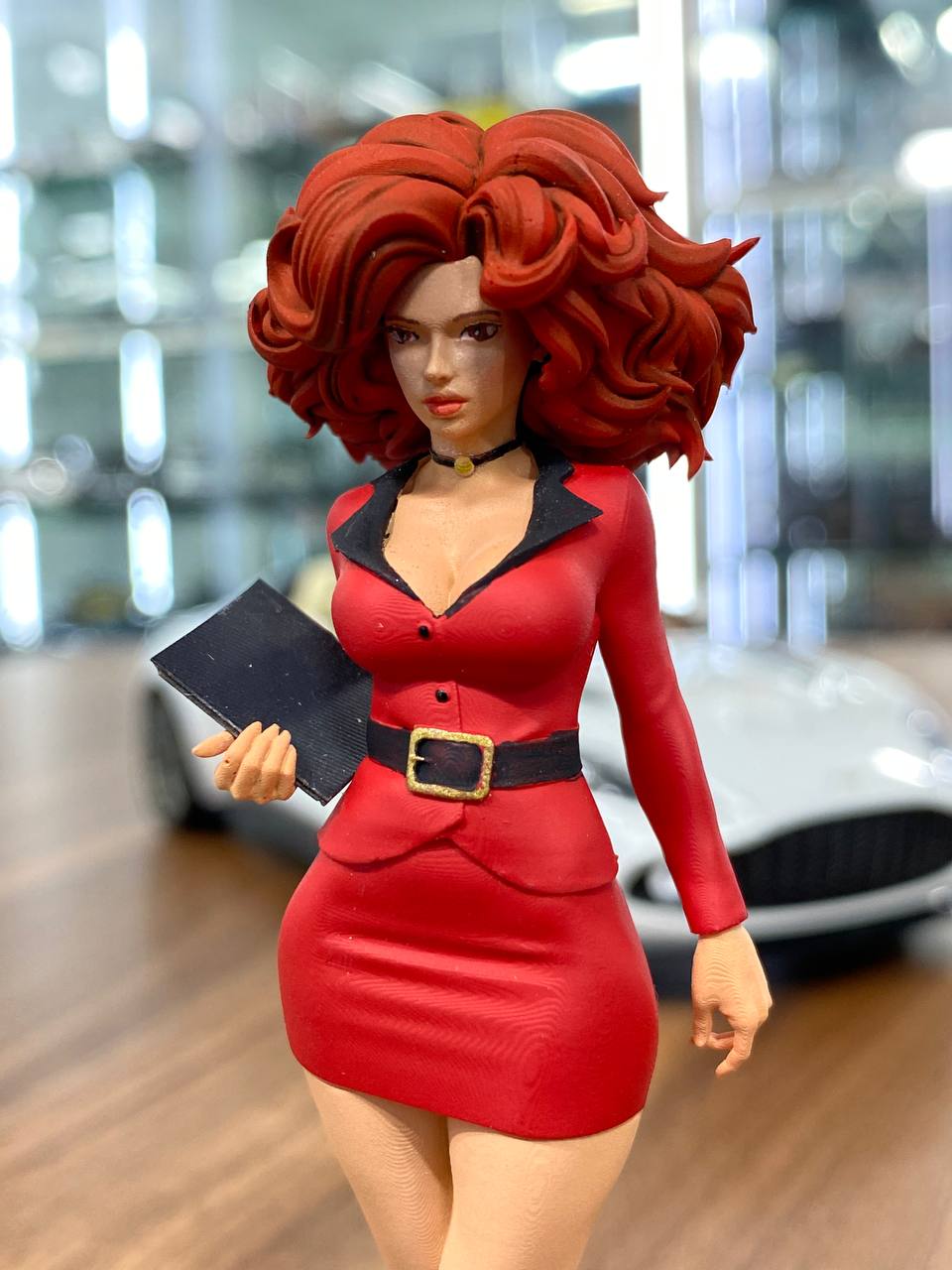 1/18 Resin - Miss Sara Bellum ( The Powerpuff Girls )(Hand Made / Painted) Scale Figure
