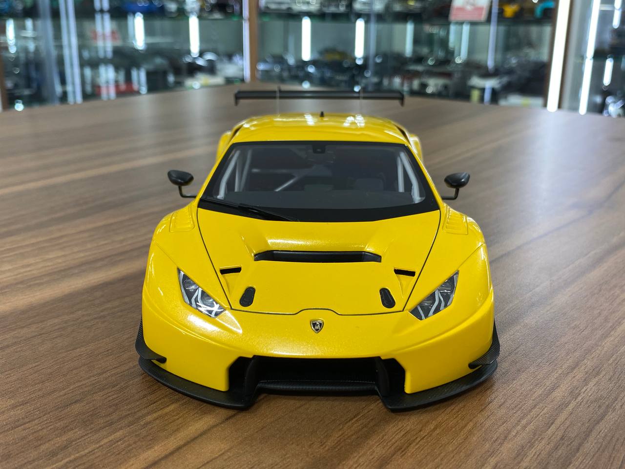 1/18 Diecast Lamborghini Huracan GT3 Yellow AUTOart Scale Model Car