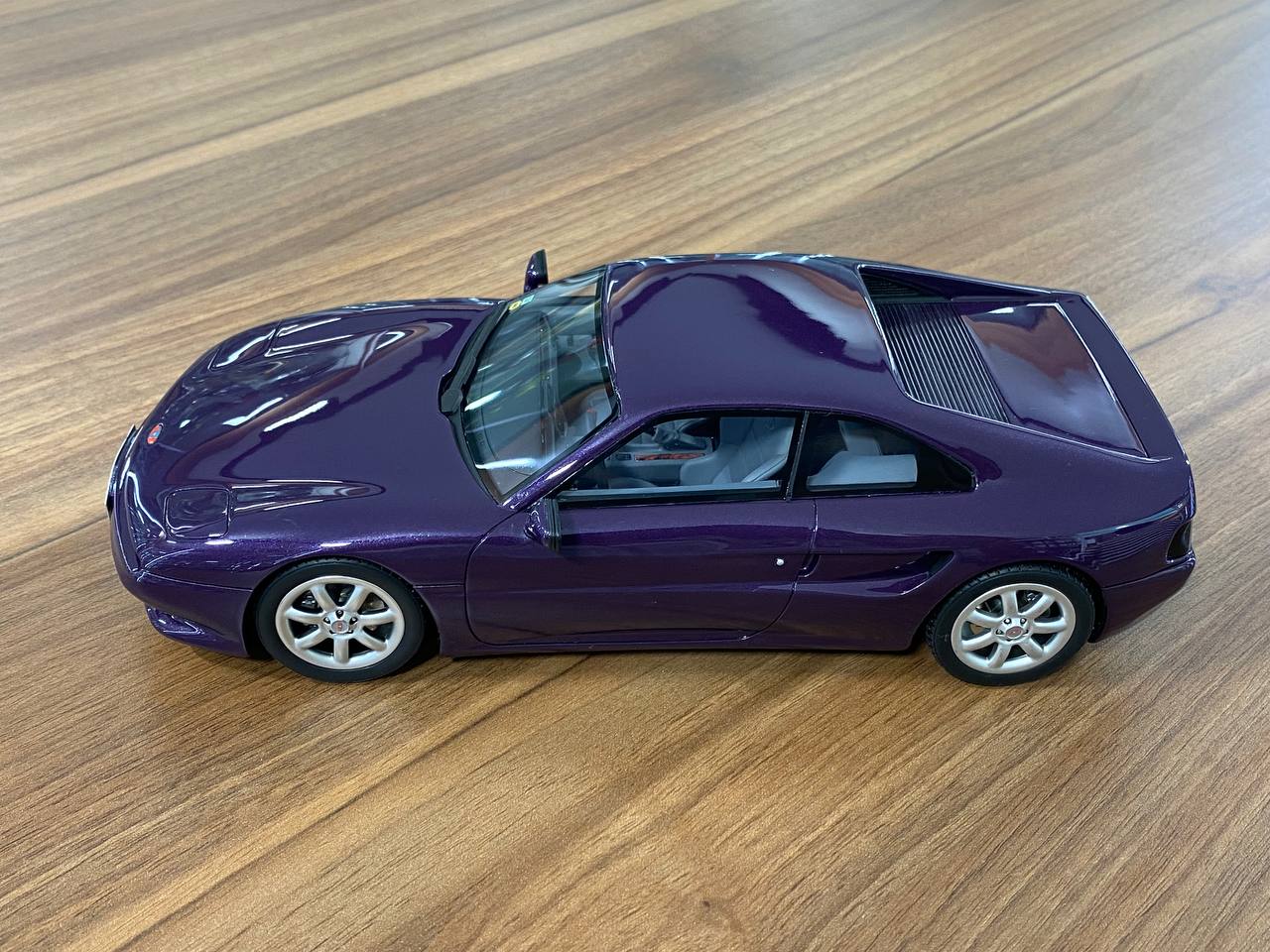1/18 Diecast OTTO VENTURI 300 ATLANTIQUE Purple Miniature Car