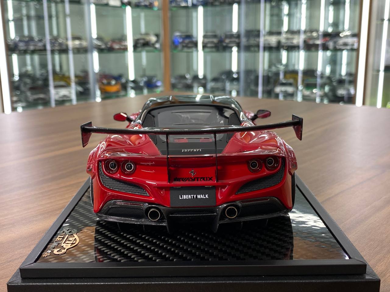 1/18 Resin Model – Ferrari F8 GT LB-Works Rosso Corsa Decal by VIP Model