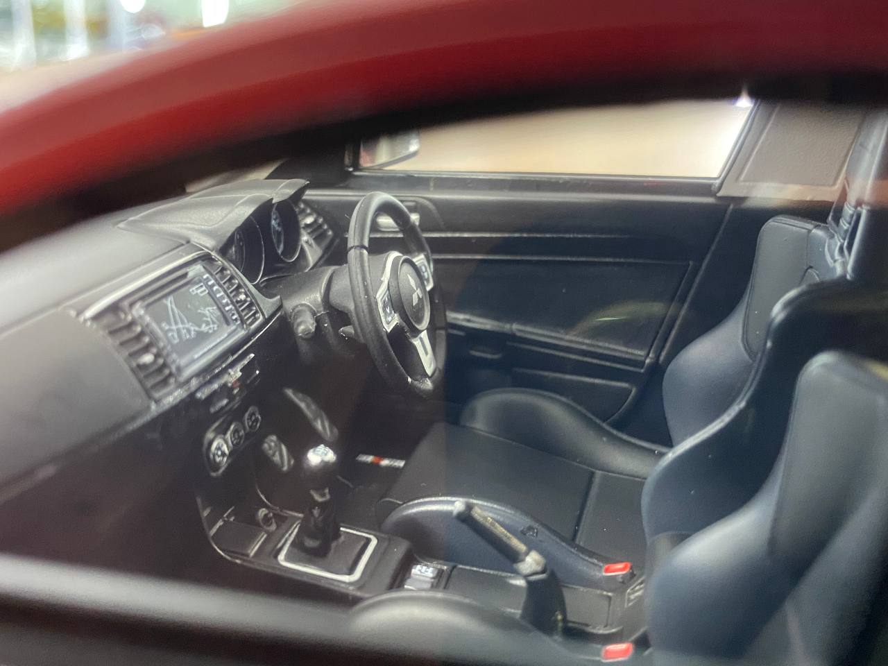 1:18 Resin Model - Otto Mobile Mitsubishi Lancer Evo X FQ 400 (Red)