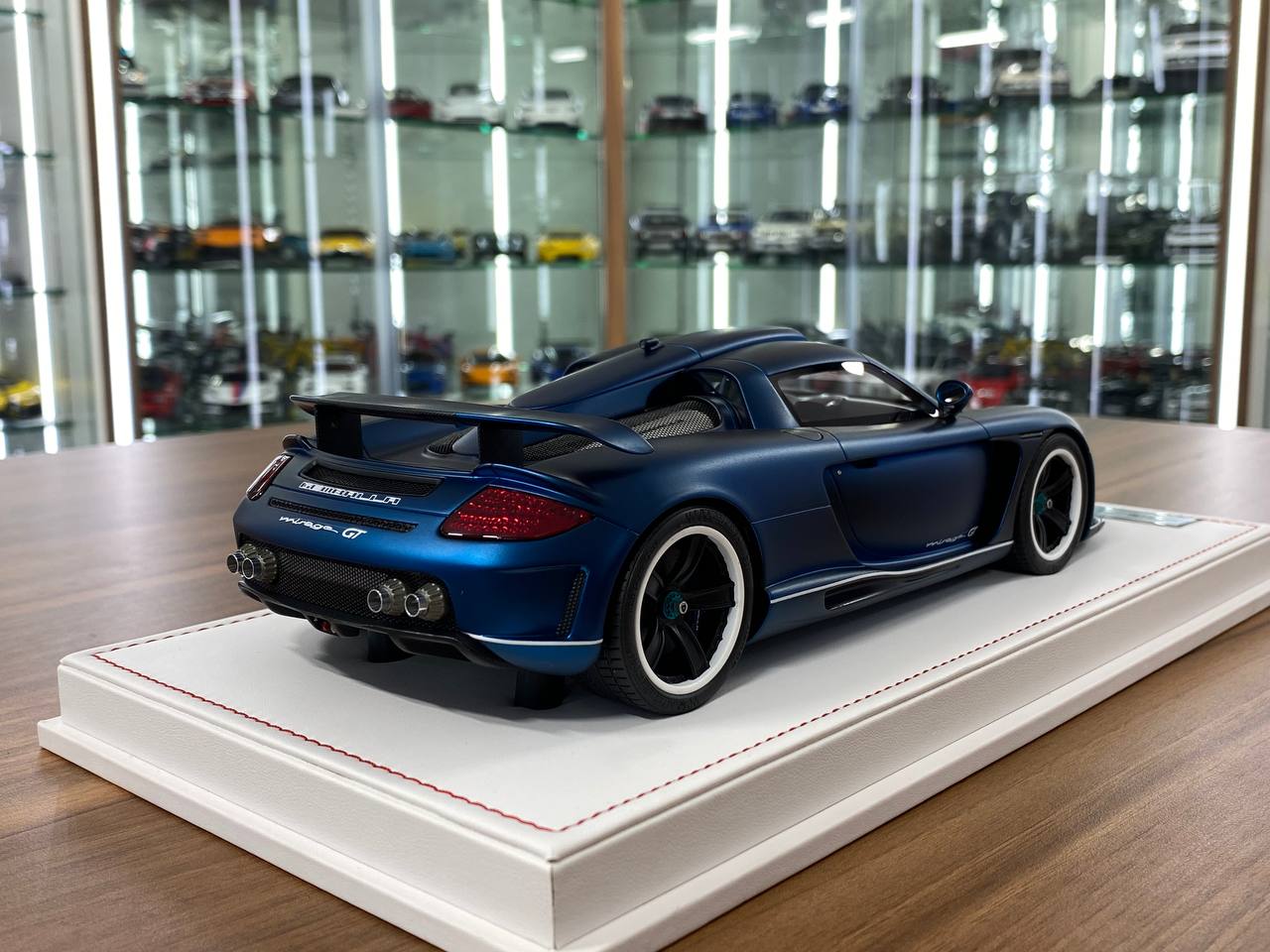 Exclusive IVY Models Gemballa MIRAGE GT Resin Model - Matte Blue | Limited Edition!