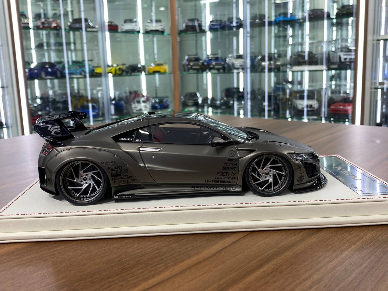 1:18 Resin Model – Davis & Giovanni LB★Performance NSX Matt Grey Limited 20