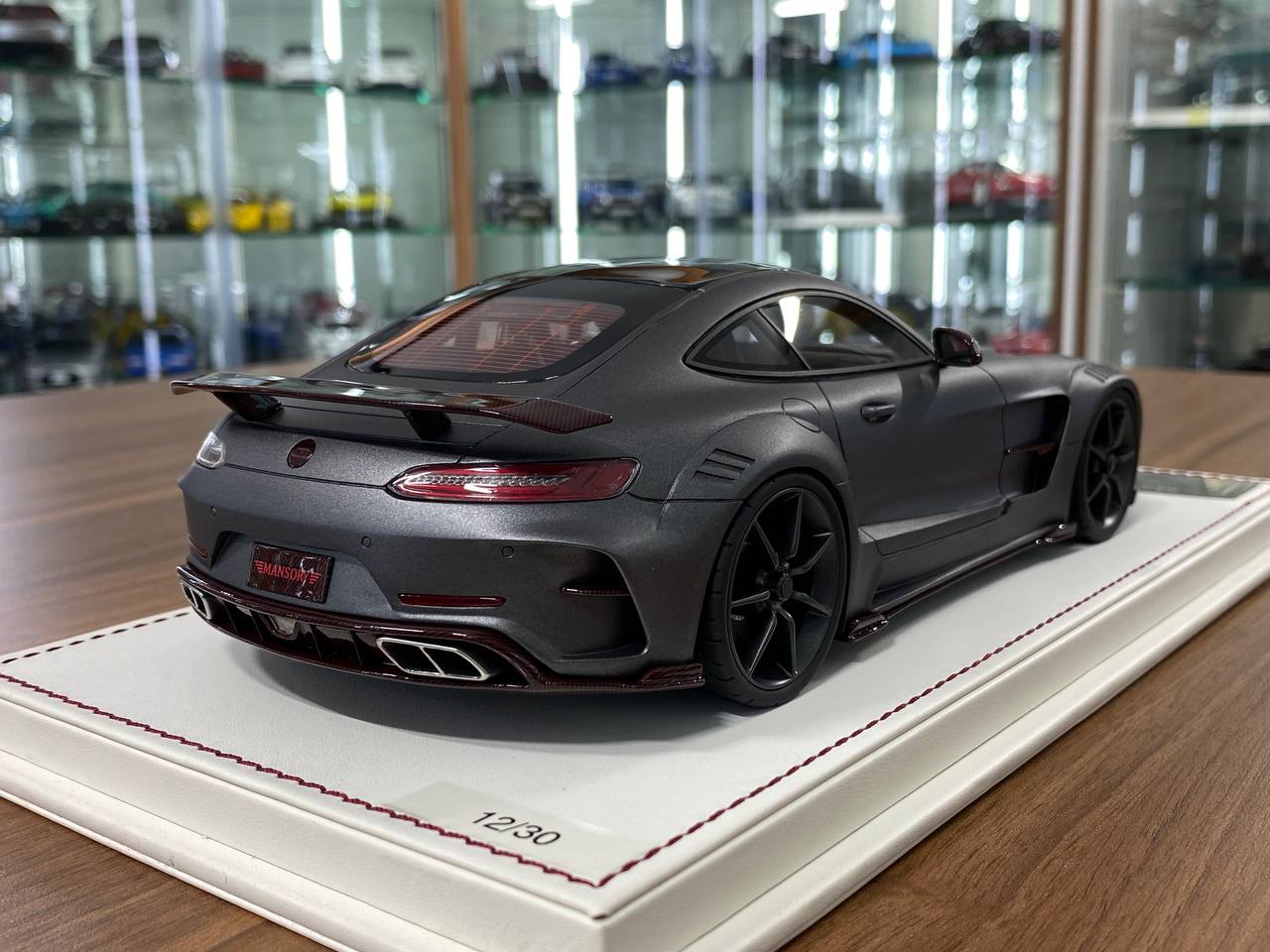 1:18 Resin Model – Davis & Giovanni Mercedes-Benz AMG GT Mansory – Matt Metallic Grey – Limited 30 pcs