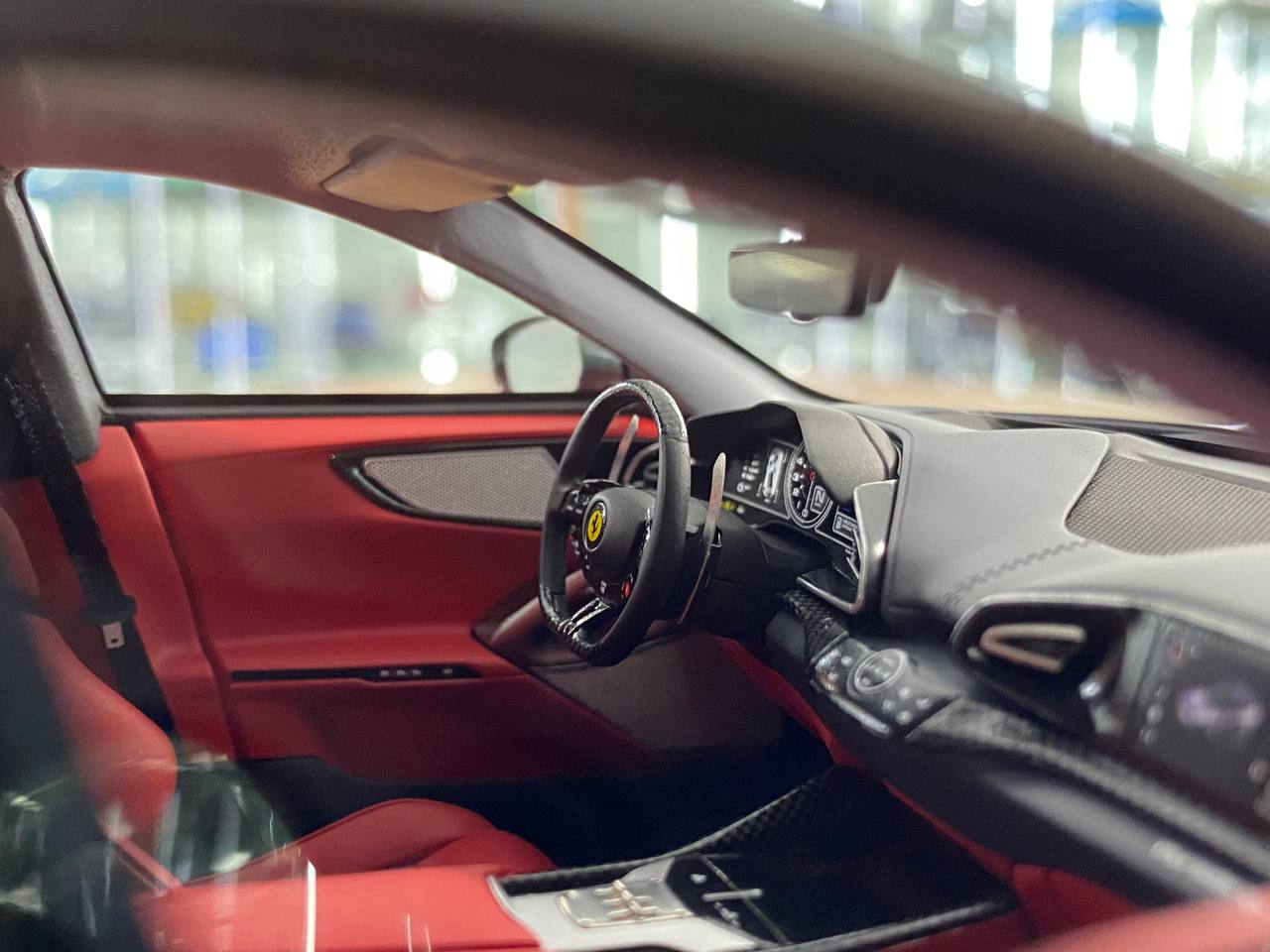 1/18 Resin Model – BBR Models Ferrari Purosangue Grigio Silverstone Limited-100 pcs