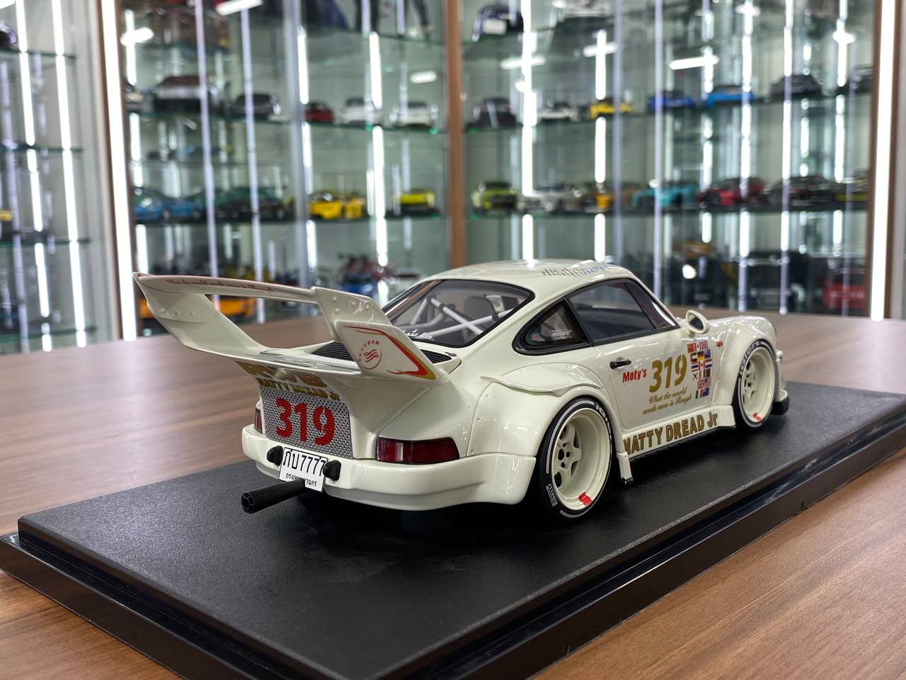 1/18 Resin GT Spirit Porsche RWB Natty Dread Junior #319 - White Limited Edition