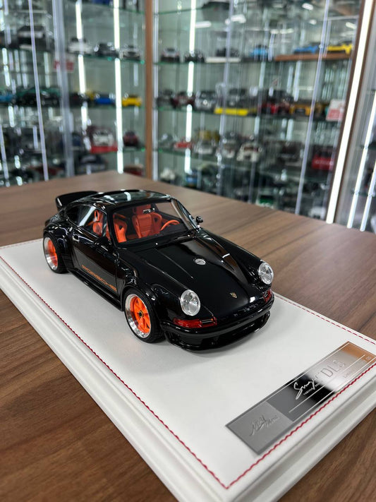 Ivy Models 1:18 Porsche Singer DLS – Black Orange | Resin | Limited to 20 pcs
