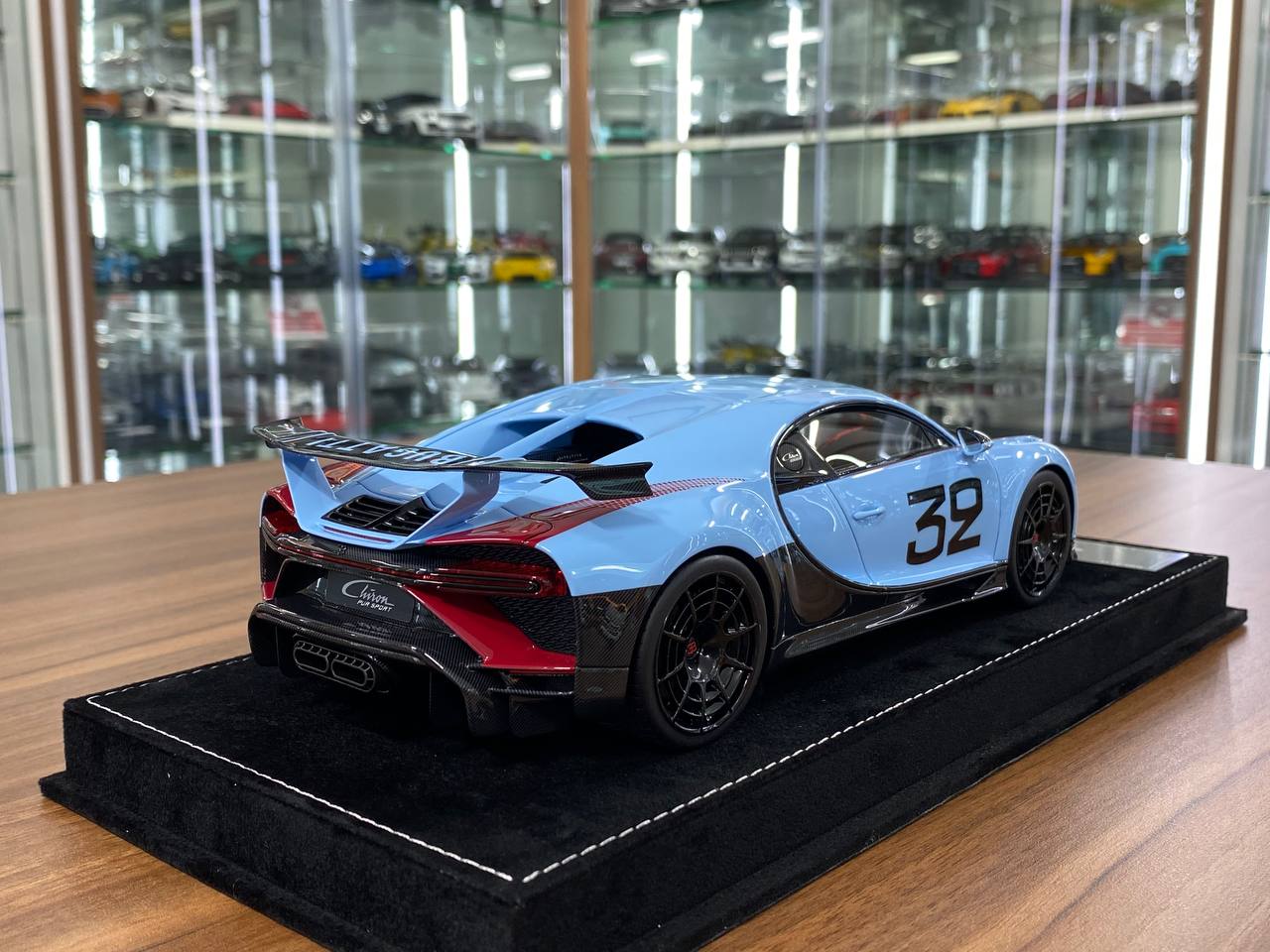 1/18 H&H Bugatti Chiron Pur Sport Grand Prix Blue | Resin Model | Limited 30 pcs