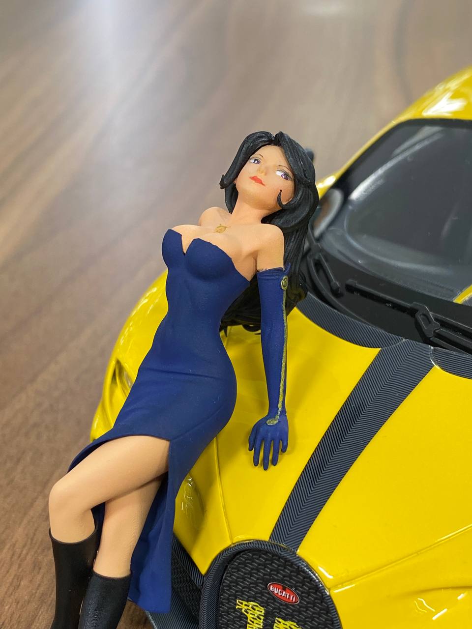 1/18 Resin - Female Character For Diorama | (Hand Made / Painted) Scale Figure