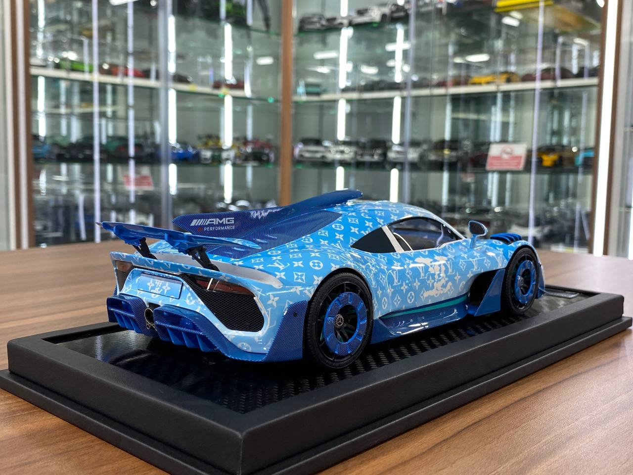 VIP Models Mercedes-Benz AMG ONE - 1/18 Resin Model, LV Decal, Limited Edition
