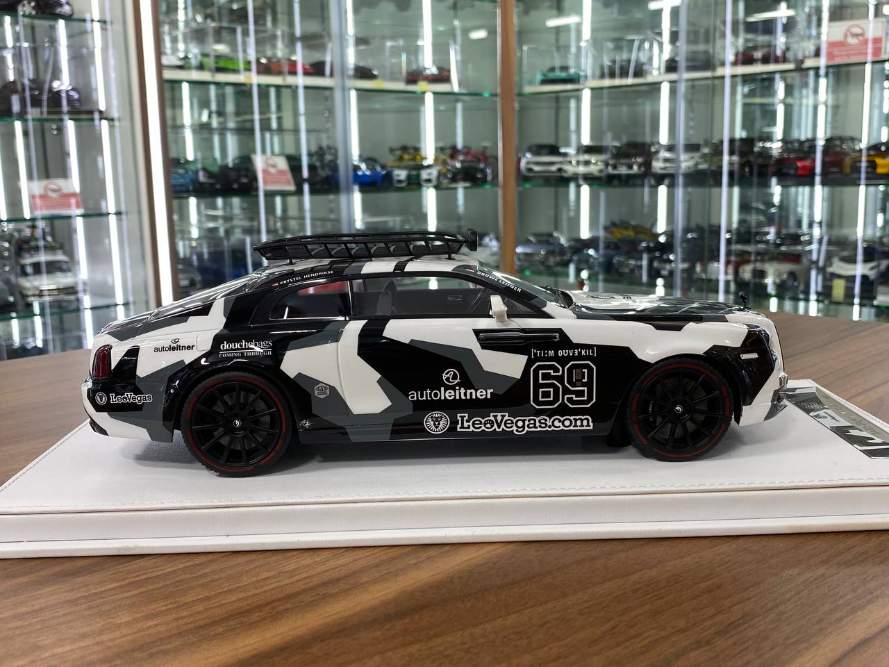 1/18 Resin Rolls-Royce Wraith by VIP Models in Camo Limited Edition - 50 pcs
