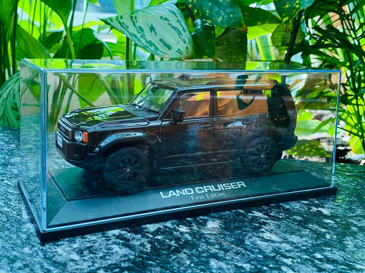 Dealer Edition 2024 Toyota Land Cruiser 250 First Edition Resin Model - Black | 1/30 Scale