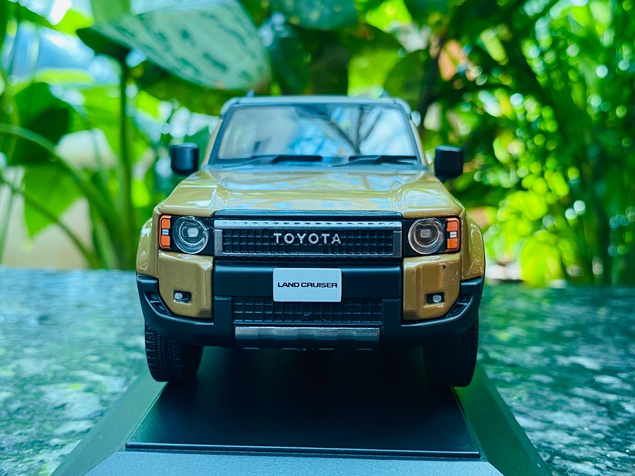 Dealer Edition 2024 Toyota Land Cruiser 250 First Edition Resin Model - Brown | 1/30 Scale