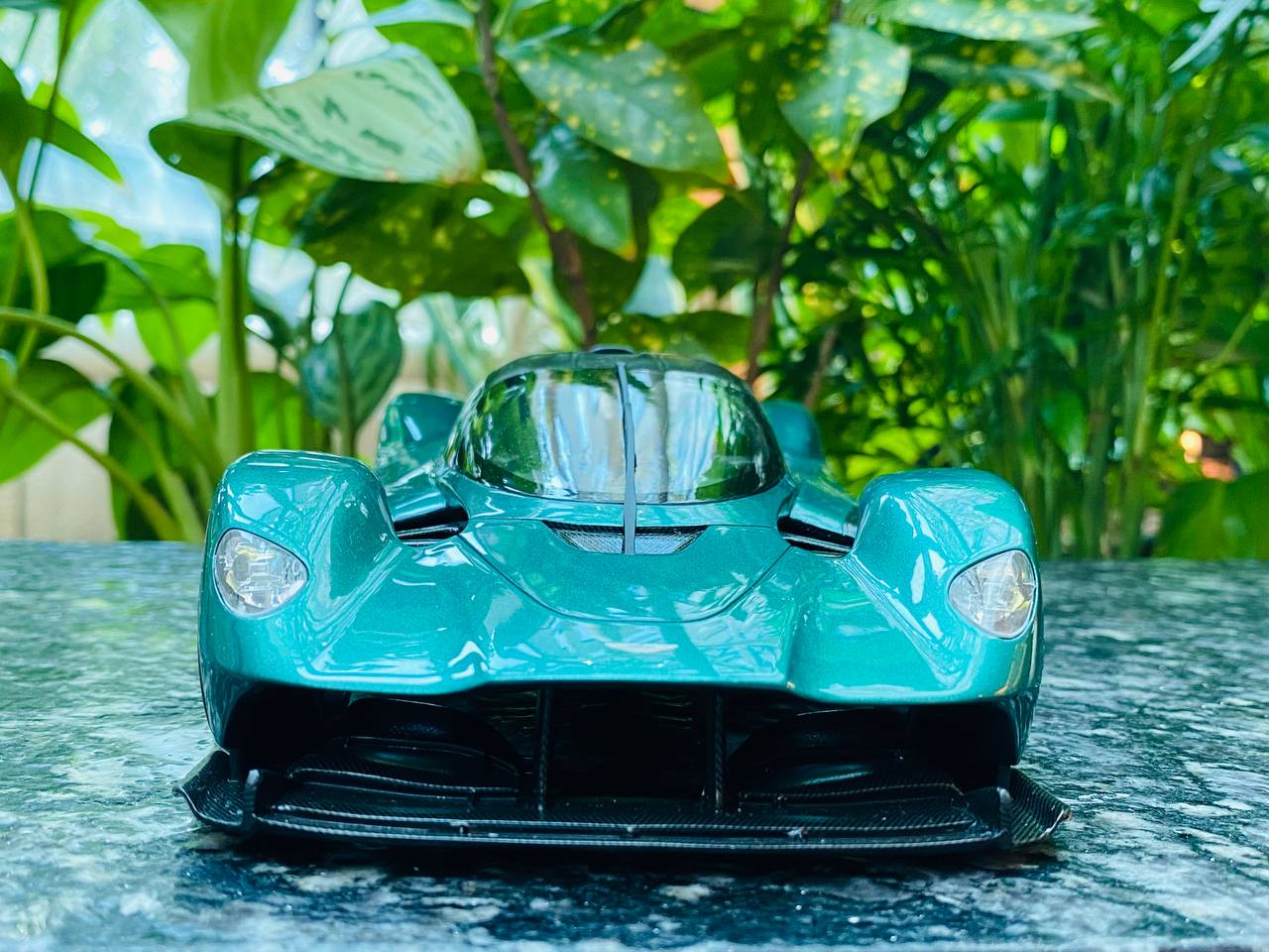 Top Speed Aston Martin Valkyrie Resin Model - Racing Green | 1/18 Scale