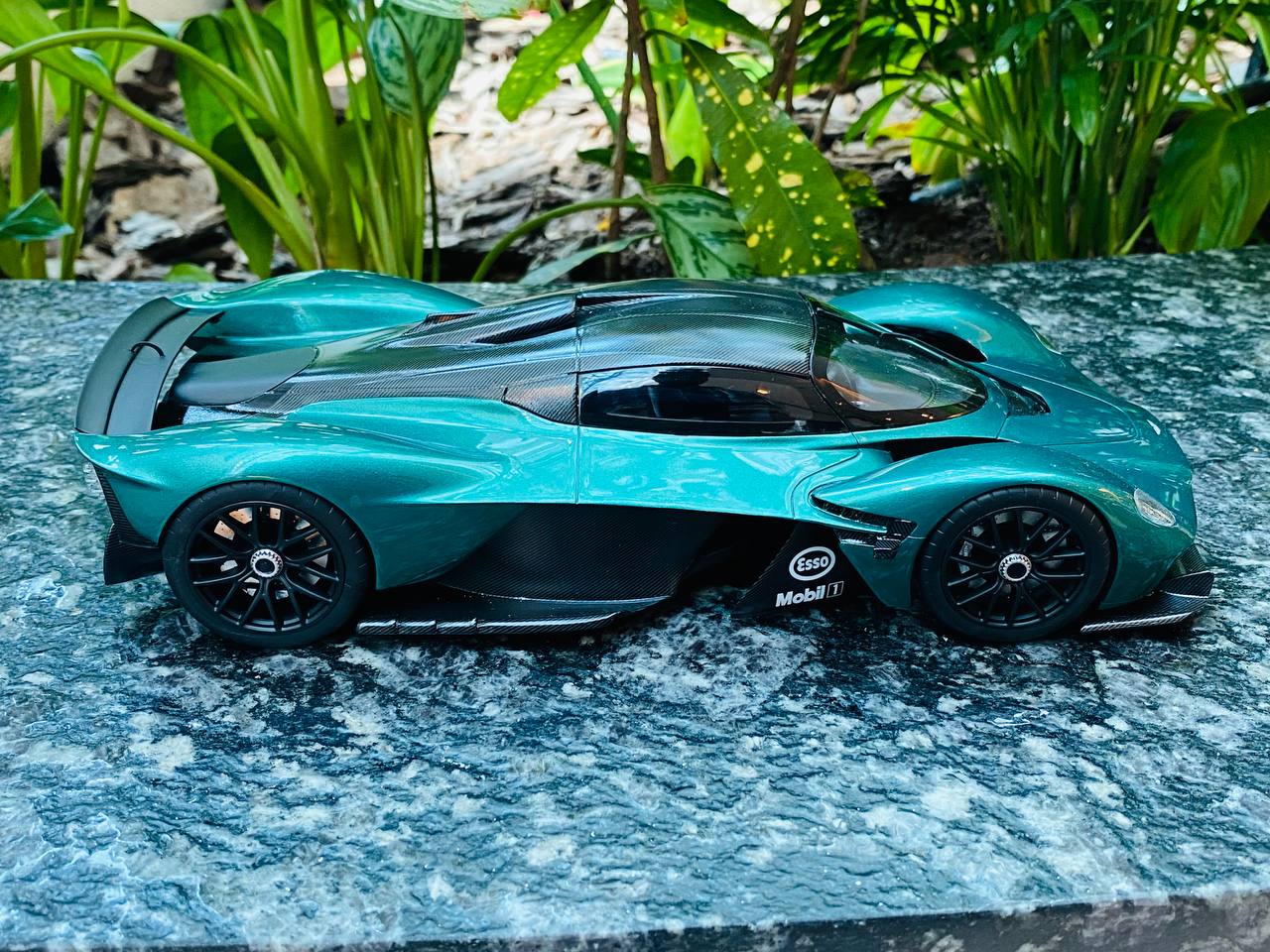 Top Speed Aston Martin Valkyrie Resin Model - Racing Green | 1/18 Scale