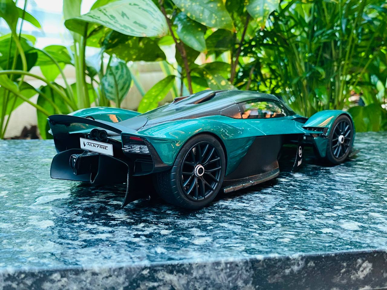 Top Speed Aston Martin Valkyrie Resin Model - Racing Green | 1/18 Scale