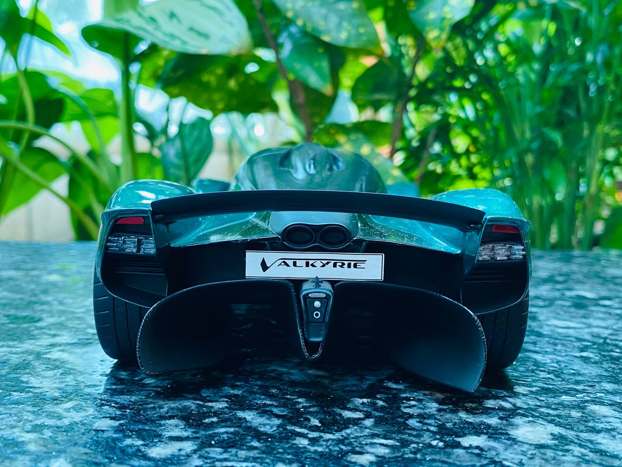 Top Speed Aston Martin Valkyrie Resin Model - Racing Green | 1/18 Scale
