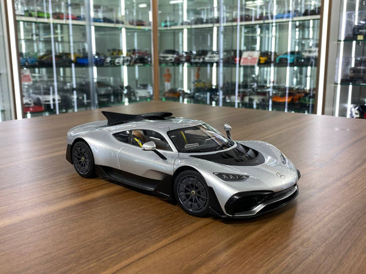 1/18 metal diecast NZG Dealer Edition Mercedes Benz AMG ONE  Hightech Silver
