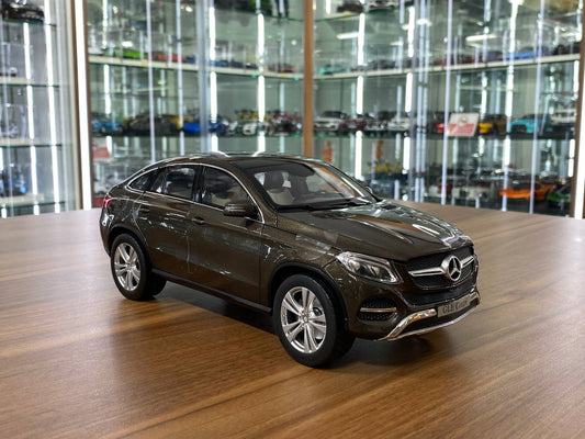 1/18 Diecast Norev Dealer Edition  Mercedes-Benz GLE Coupe in Citrine Brown