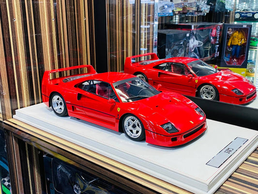 Exclusive Mucheren Models Ferrari F40 Resin Model - Red | Limited Edition!