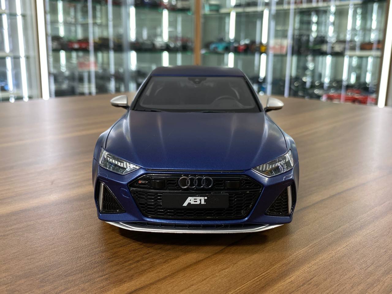 1/18 Resin Audi RS 7 ABT Sportline 2020 - Matt Blue by GT Spirit - Limited 999 pcs