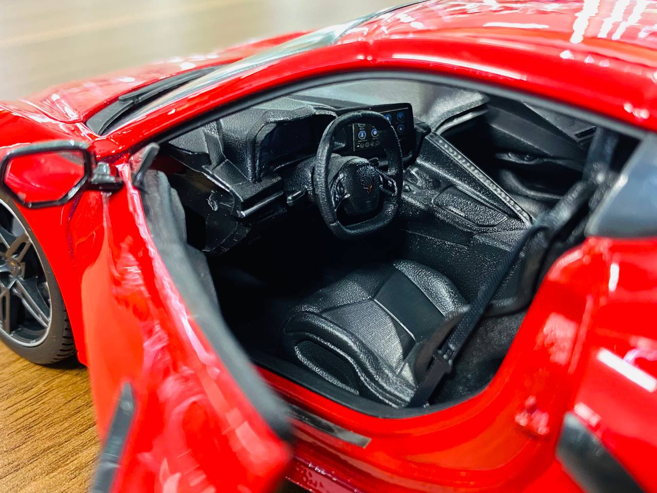 1/18 Diecast Maisto Chevrolet Corvette Stingray Coupe 2020 Red