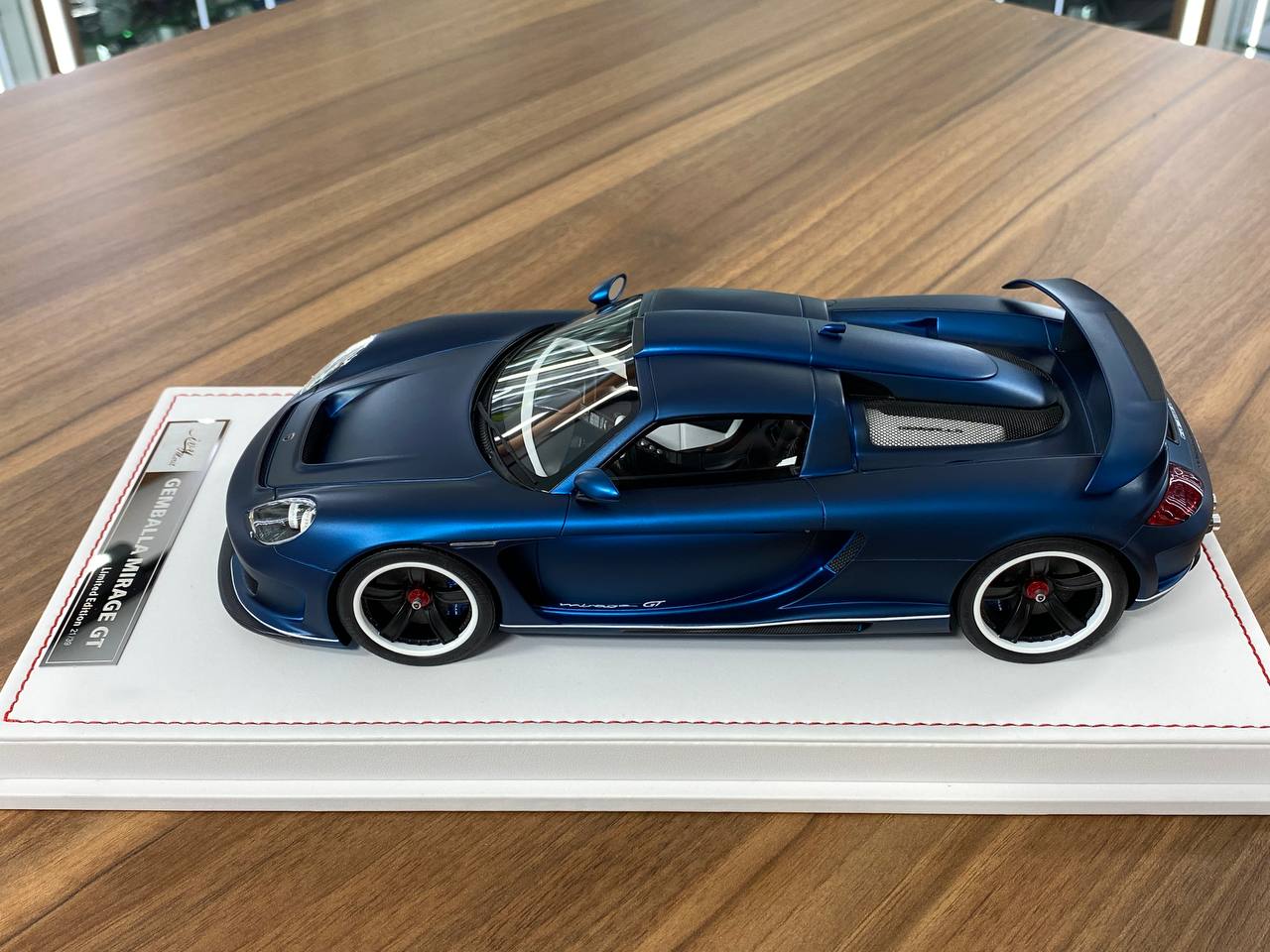 Exclusive IVY Models Gemballa MIRAGE GT Resin Model - Matte Blue | Limited Edition!