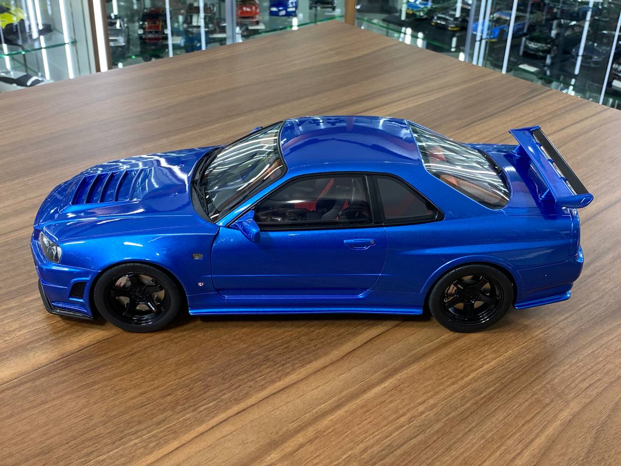 1/12 Resin Model OttO Nissan Skyline GT-R R34 Nismo Z-Tune 2005 – Blue