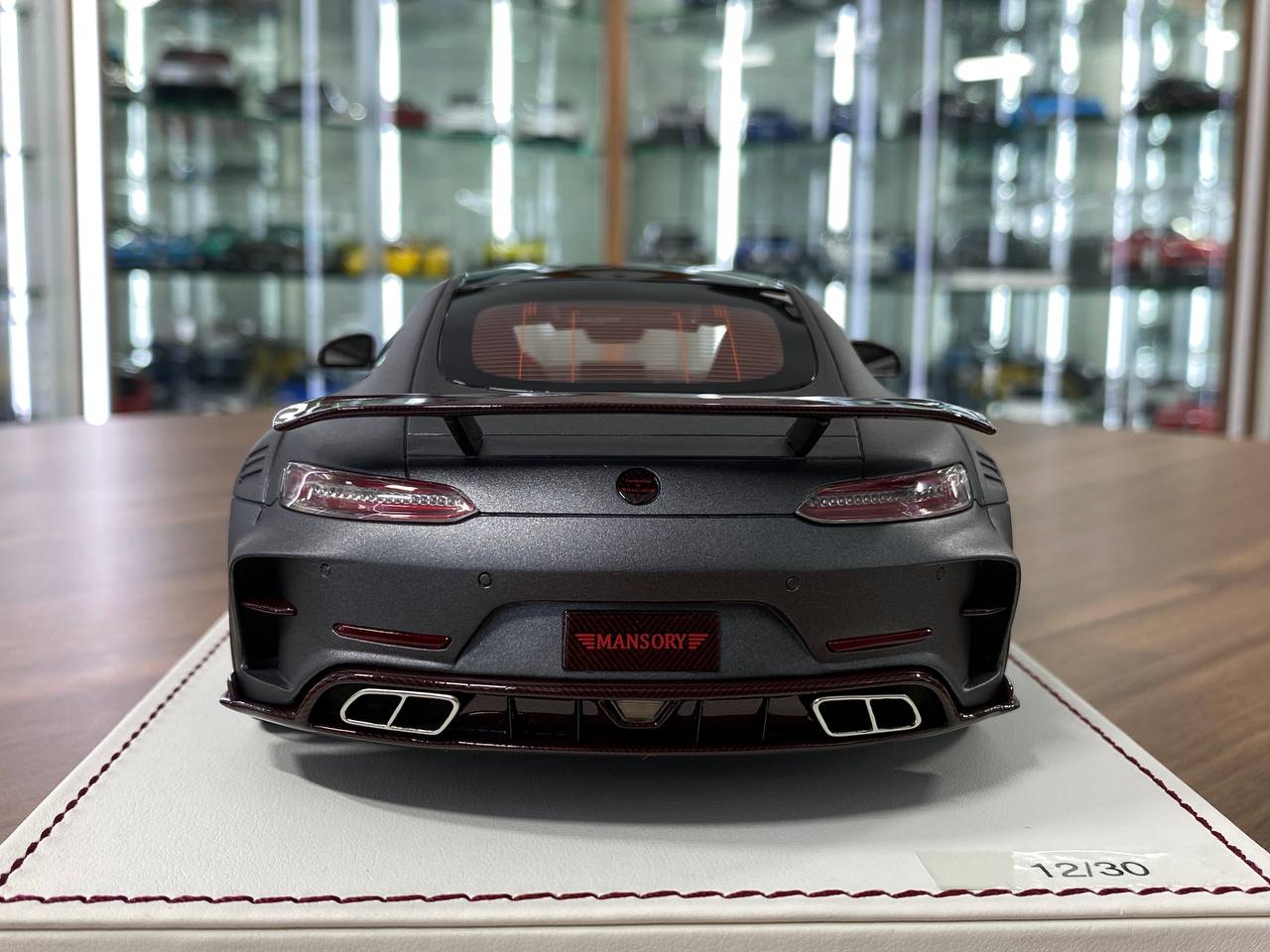 1:18 Resin Model – Davis & Giovanni Mercedes-Benz AMG GT Mansory – Matt Metallic Grey – Limited 30 pcs