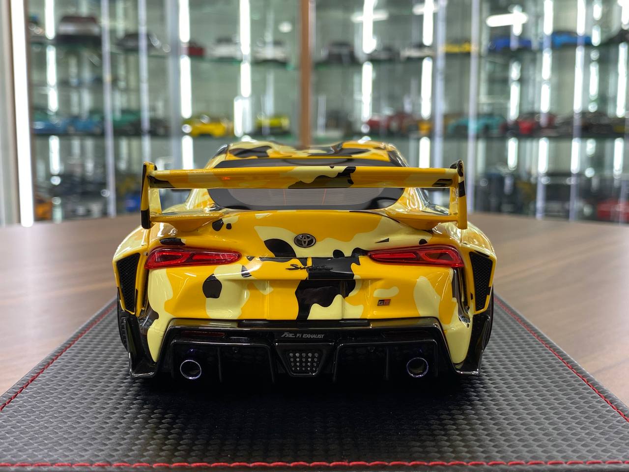 1/18 Resin Model – Runner Toyota Supra MK5 A90 LBWK in Garfield Yellow Ltd.Edn.40 pcs