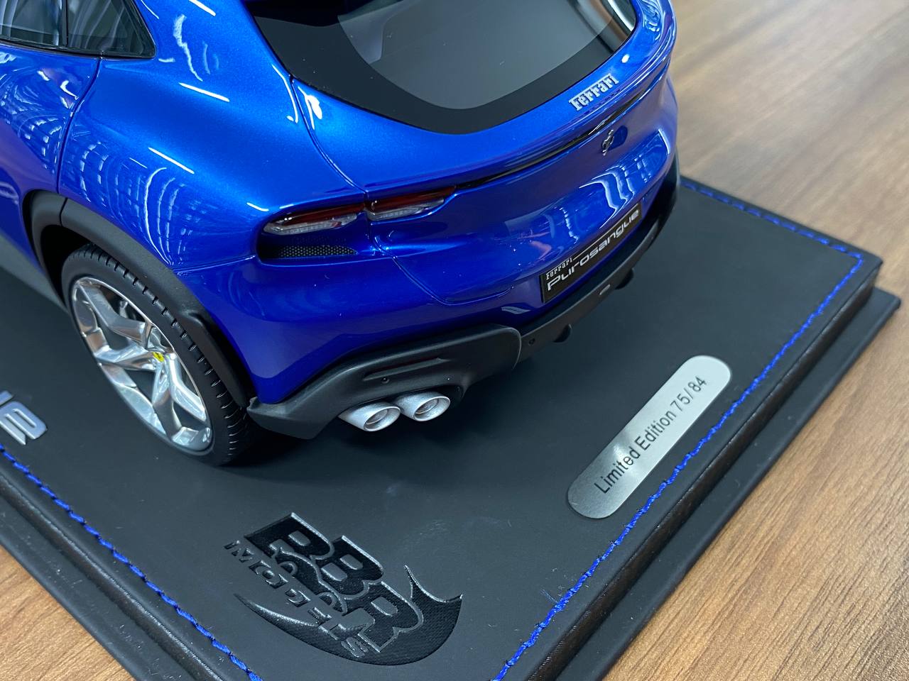 1/18 Resin Model – BBR Models Ferrari Purosangue Blu Corsa Limited Edition: 84 pcs