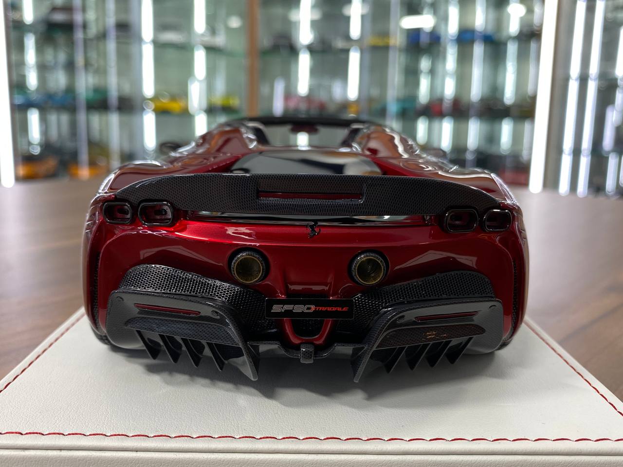 1/18 Resin Model – CE Custom Edition Ferrari SF90 Metallic Red  Limited Edition: 30 pcs