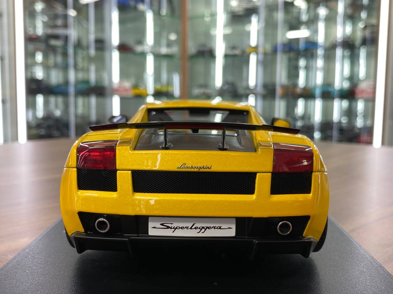 1/18 Diecast Lamborghini Gallardo Superleggera – Metallic Yellow | AUTOart | Full Opening