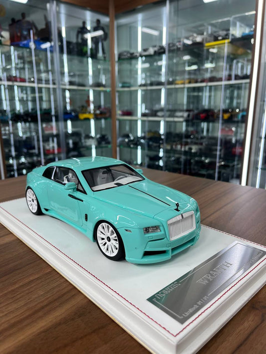 ★ 1/18 Davis & Giovanni Rolls Royce Wraith – Matt White / Tiffany | 01 of 01