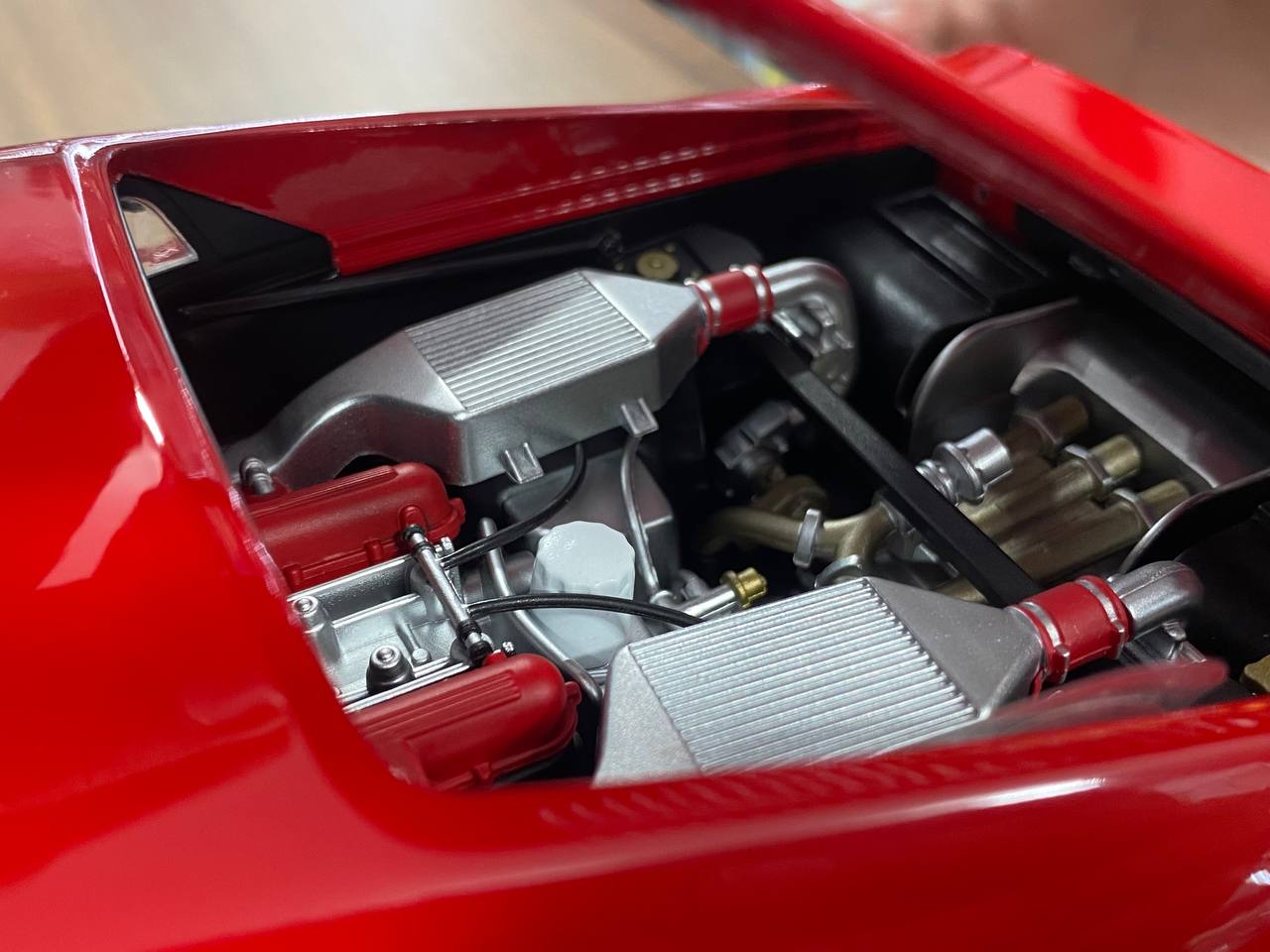 1/12 KK Models Ferrari 288 GTO – Red | Diecast | Partial Opening