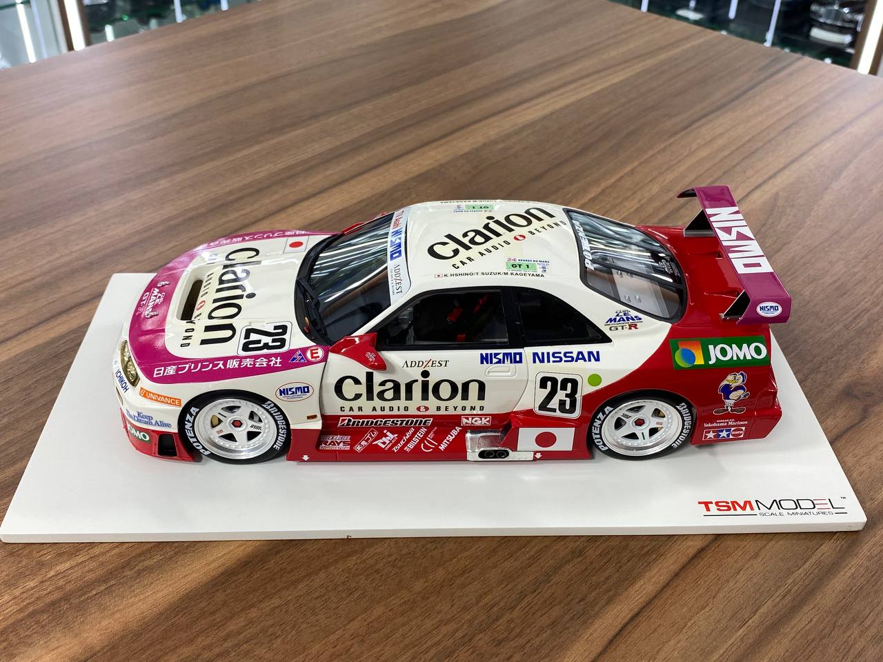1:18 Resin TSM Model Nissan Skyline GT-R LM #23 Clarion – 1996 Le Mans 24H