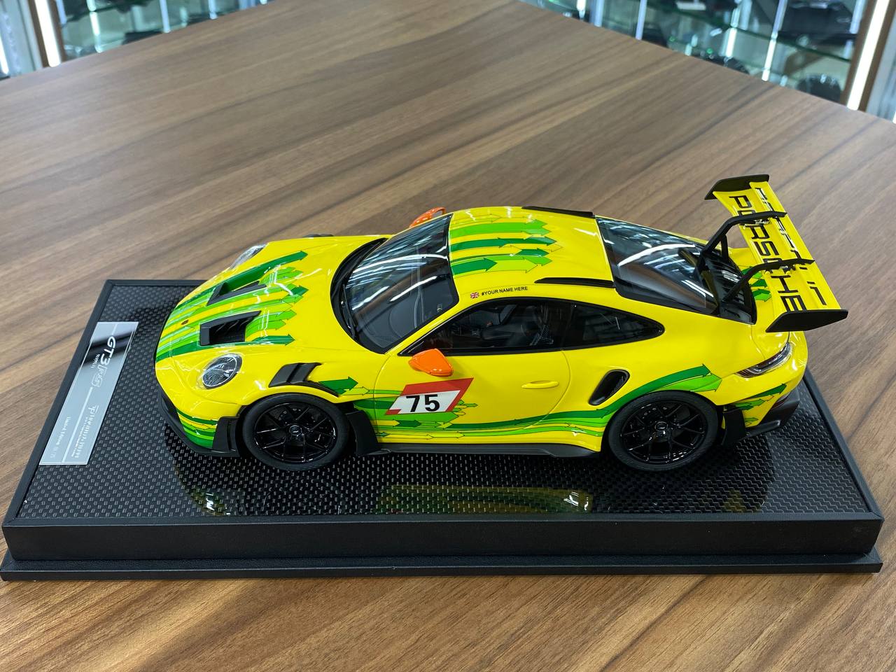 1:18 Resin Timothy & Pierre Porsche 911 GT3 RS (992.1) Weissach Package Grello Livery Limited 1 of 25