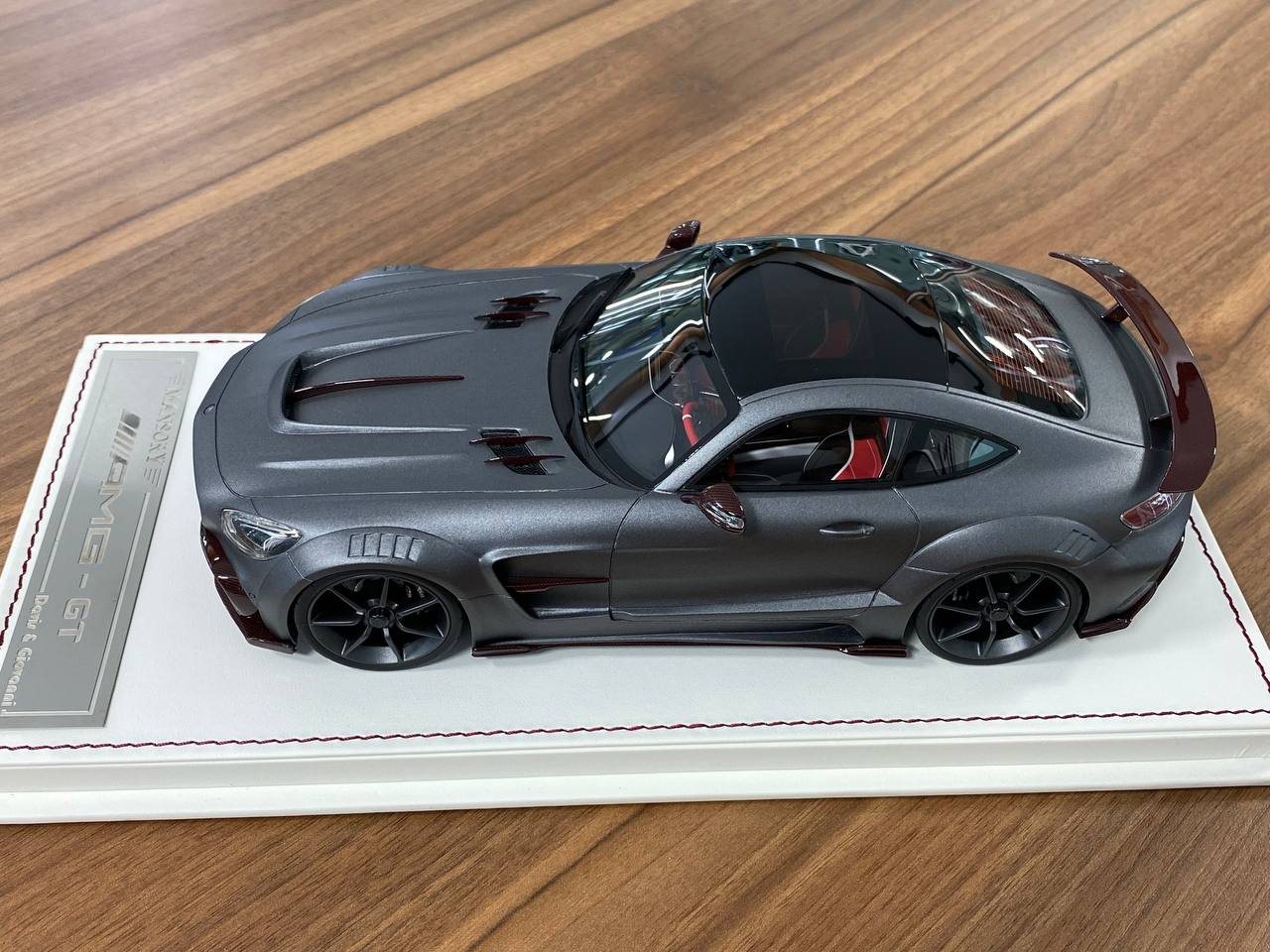 1:18 Resin Model – Davis & Giovanni Mercedes-Benz AMG GT Mansory – Matt Metallic Grey – Limited 30 pcs