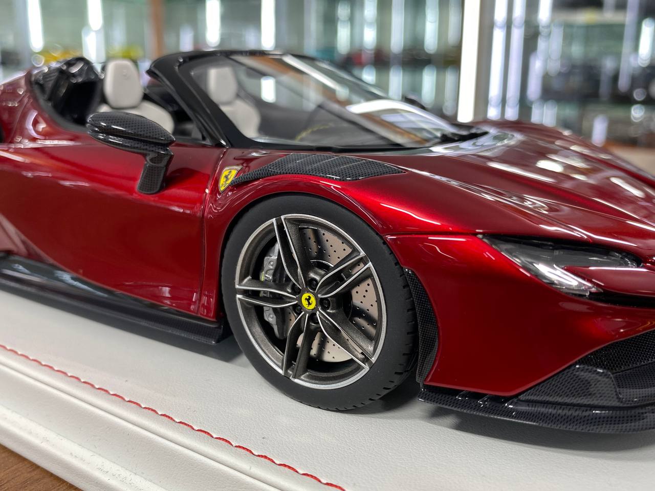 1/18 Resin Model – CE Custom Edition Ferrari SF90 Metallic Red  Limited Edition: 30 pcs